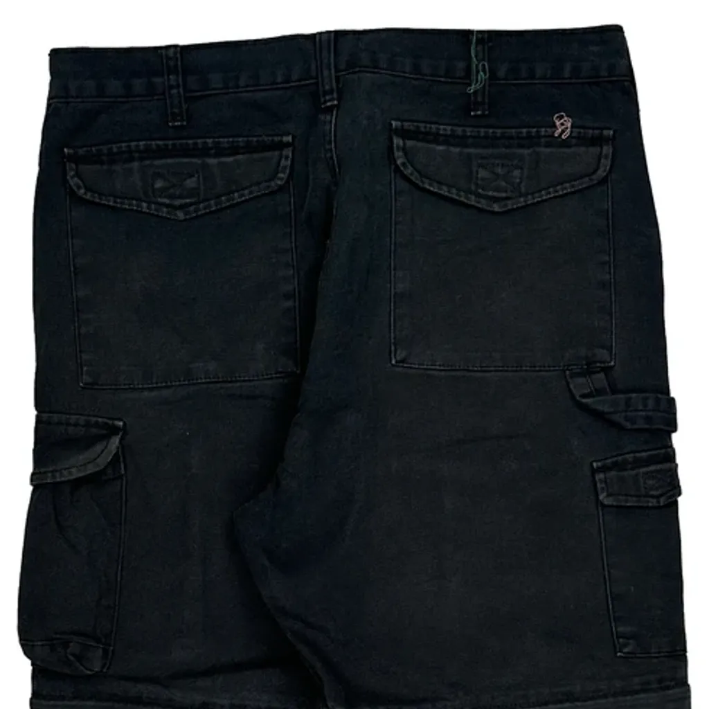 Wrangler Carpenter Trousers - 34W 28L Black Cotton - Image 8