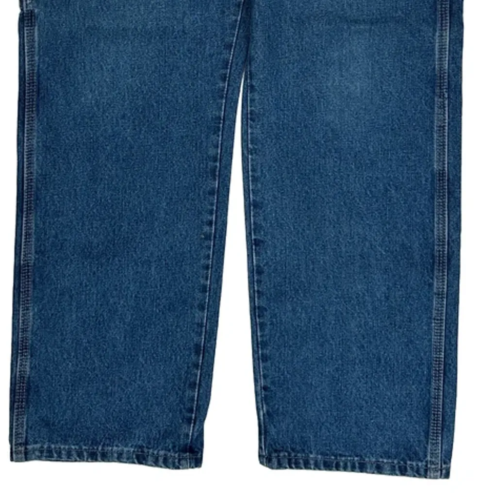 Wrangler Carpenter Trousers - 35W 32L Blue Cotton Blend - Image 9