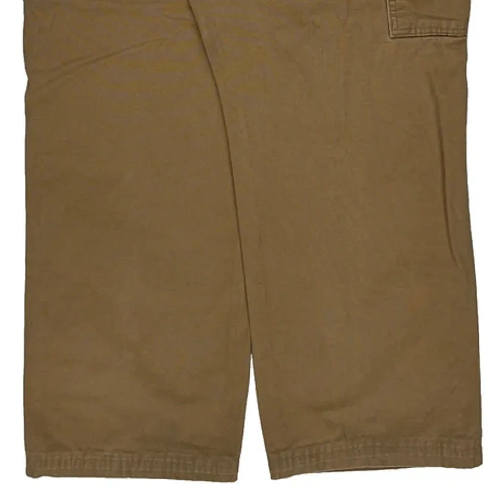 Wrangler Carpenter Trousers - 34W 29L Brown Cotton - Image 7