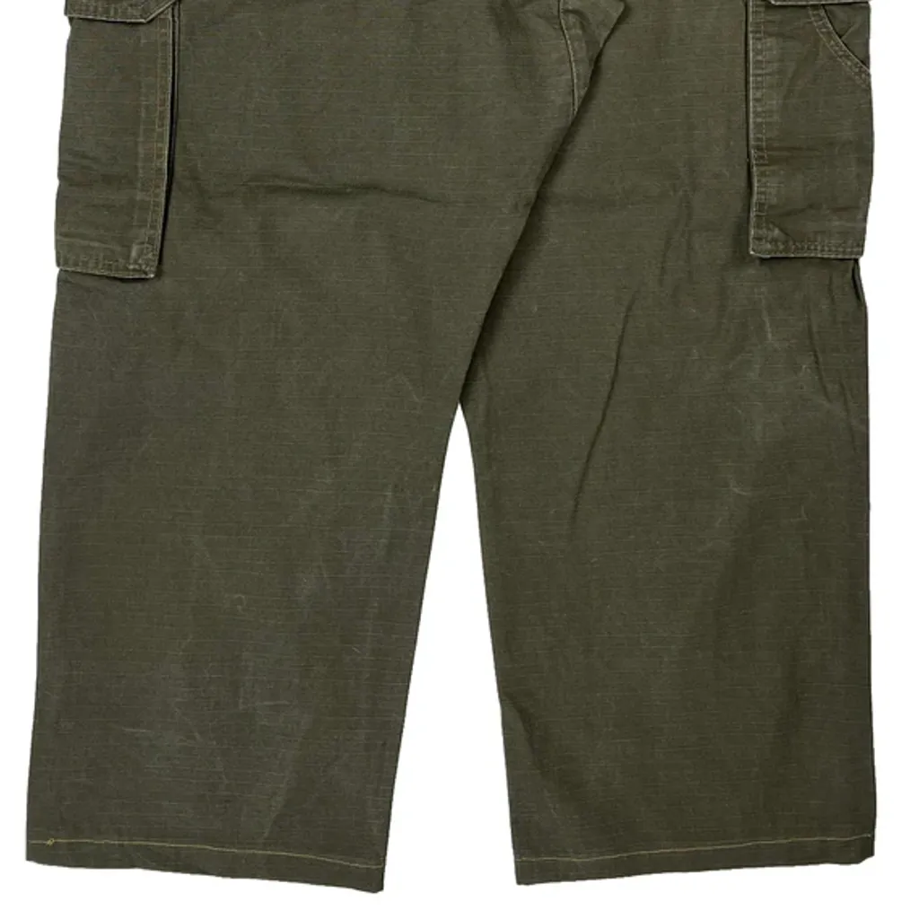 Wrangler Carpenter Trousers - 36W 29L Green Cotton - Image 7