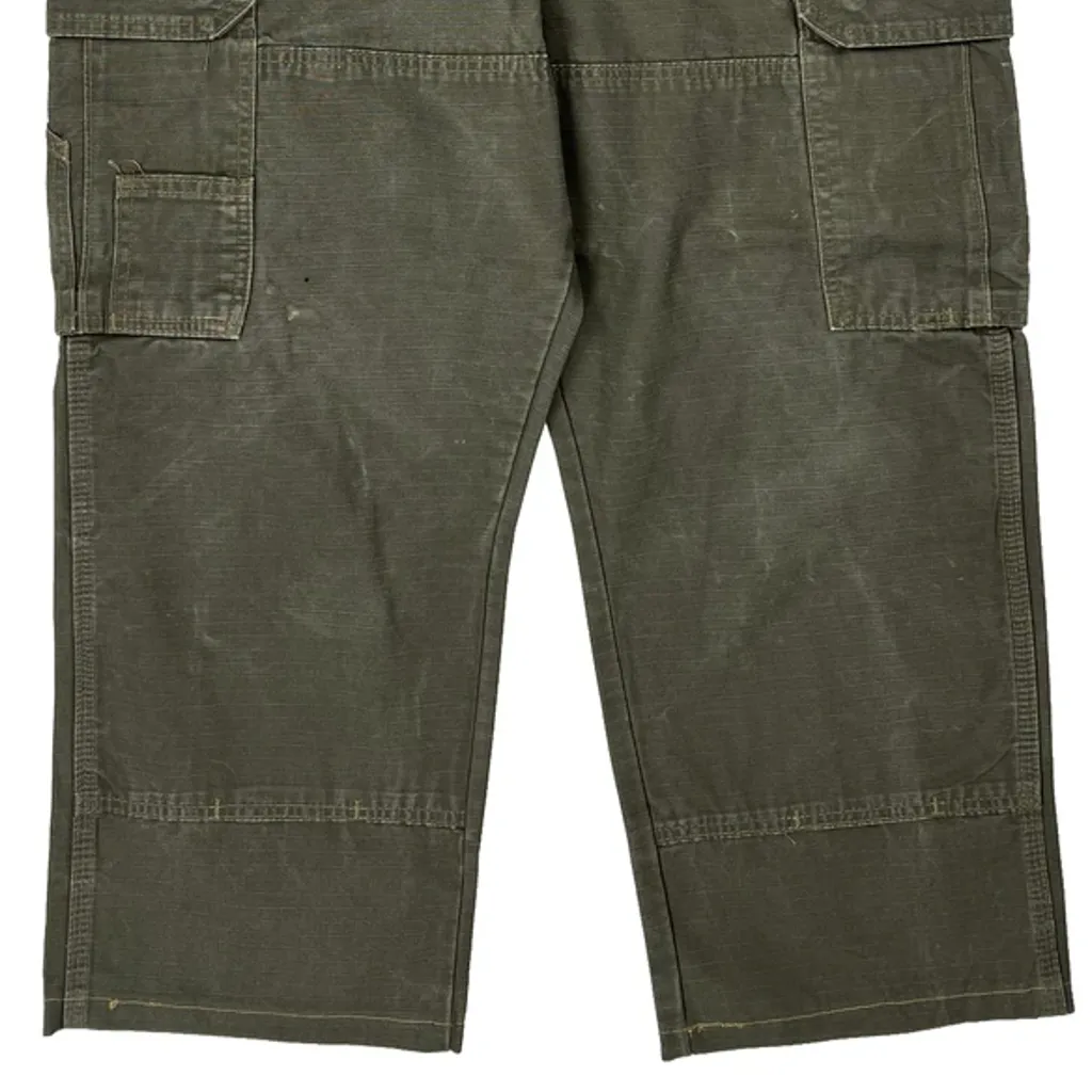 Wrangler Carpenter Trousers - 36W 29L Green Cotton - Image 9