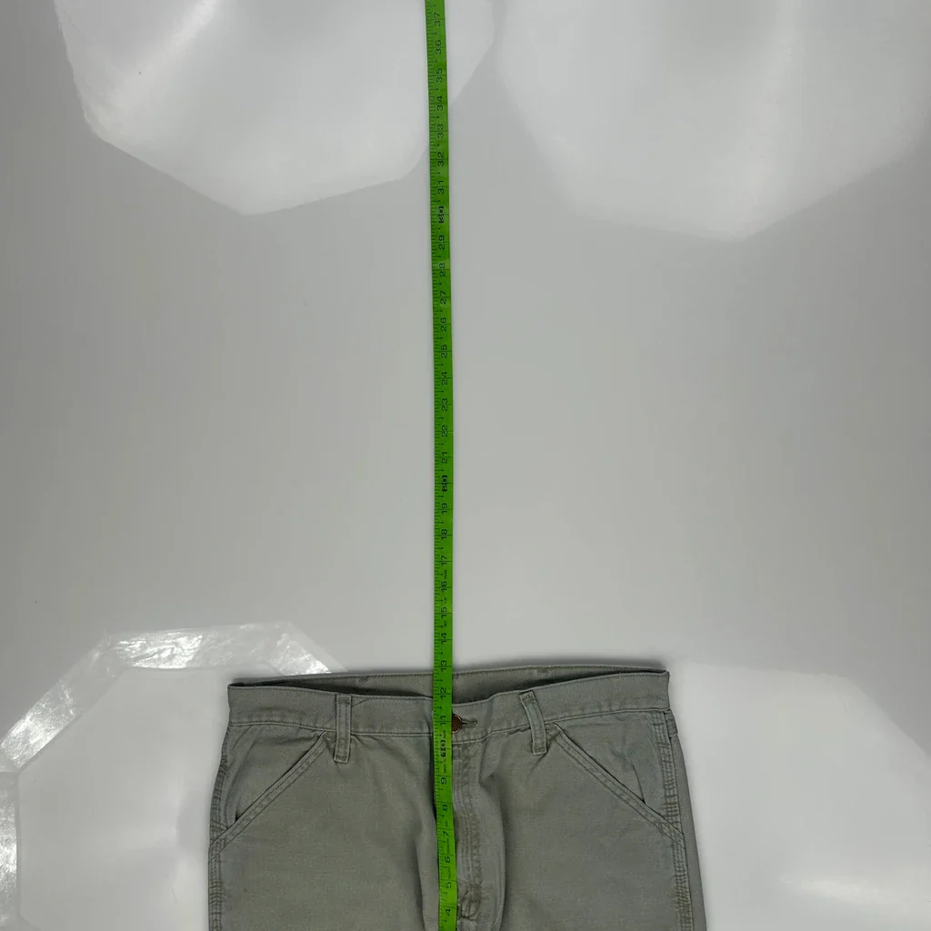 Wrangler Carpenter Trousers - 33W 30L Grey Cotton - Image 4