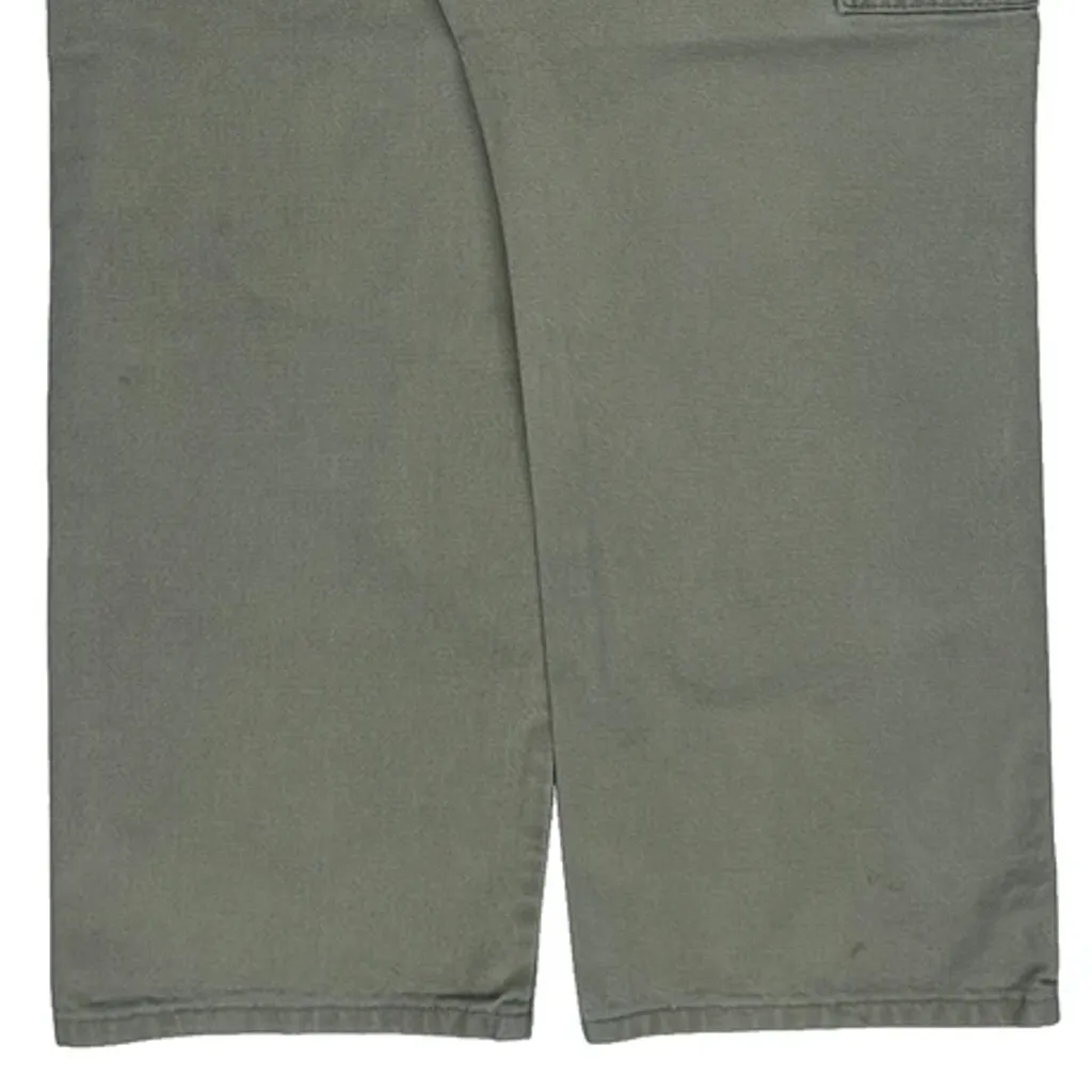 Wrangler Carpenter Trousers - 33W 30L Grey Cotton - Image 7
