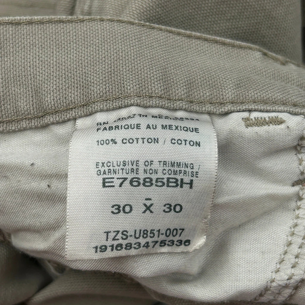 Wrangler Carpenter Trousers - 30W 29L Khaki Cotton - Image 6