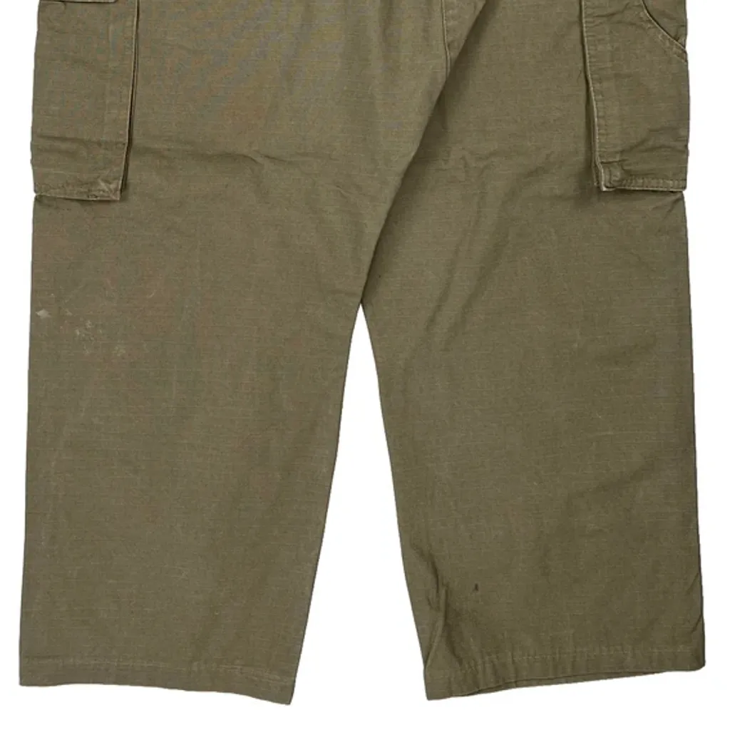Wrangler Carpenter Trousers - 36W 30L Khaki Cotton - Image 7