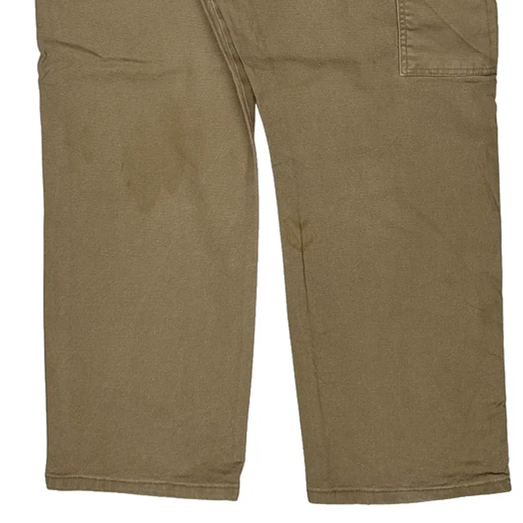 Wrangler Carpenter Trousers - 38W 29L Khaki Cotton - Image 7