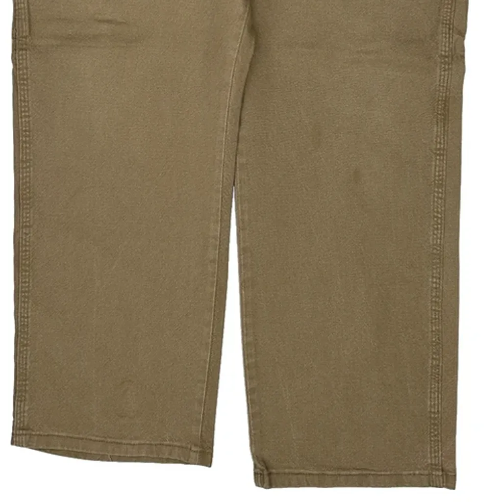 Wrangler Carpenter Trousers - 38W 29L Khaki Cotton - Image 9