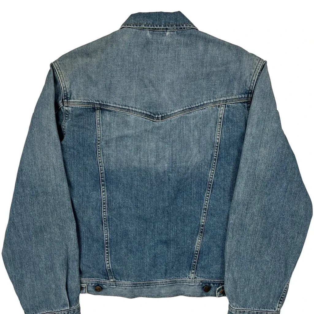 Wrangler Denim Jacket - Large Blue Denim - Image 7