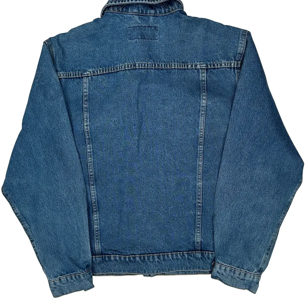 Wrangler Denim Jacket - Large Blue Denim - Image 6