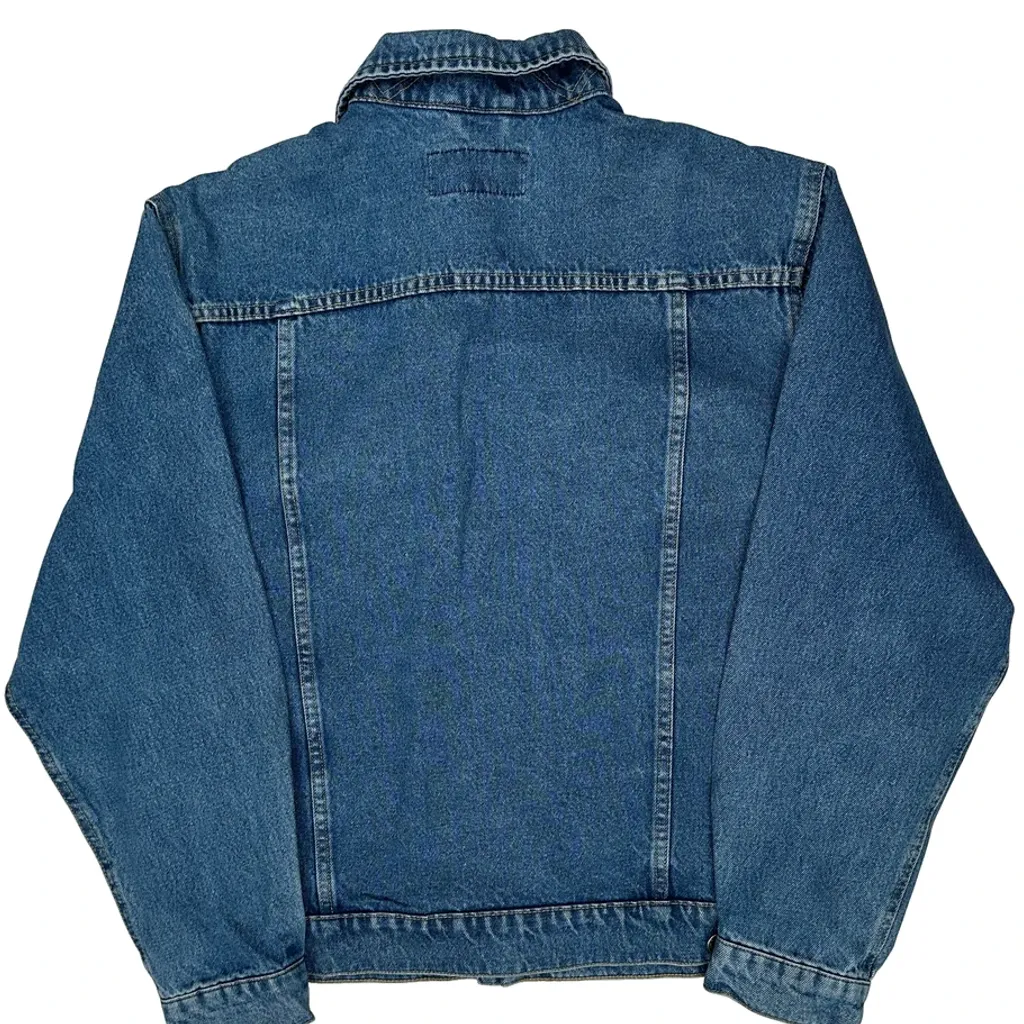 Wrangler Denim Jacket - Large Blue Denim - Image 7