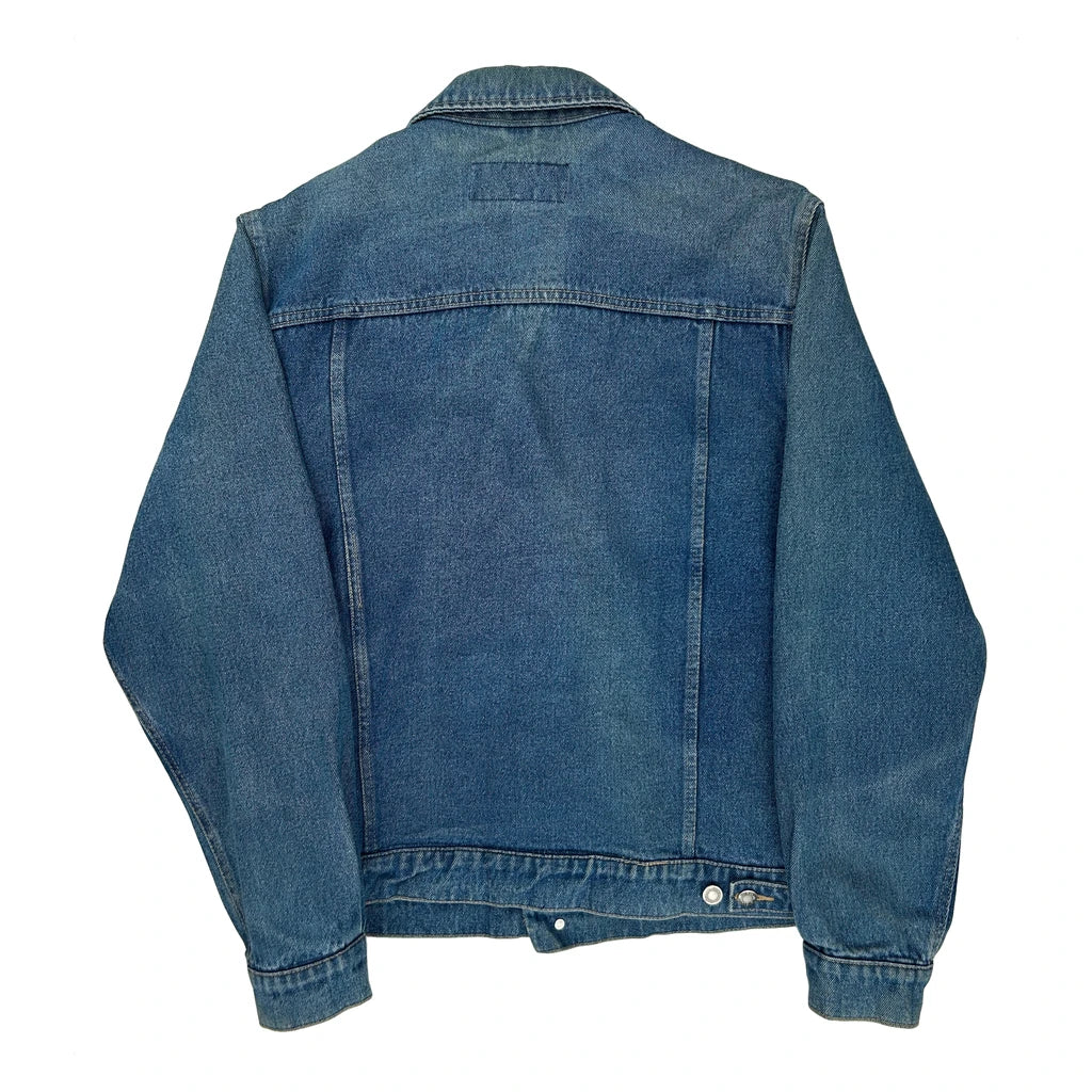 Wrangler Denim Jacket - Medium Blue Cotton - Image 2