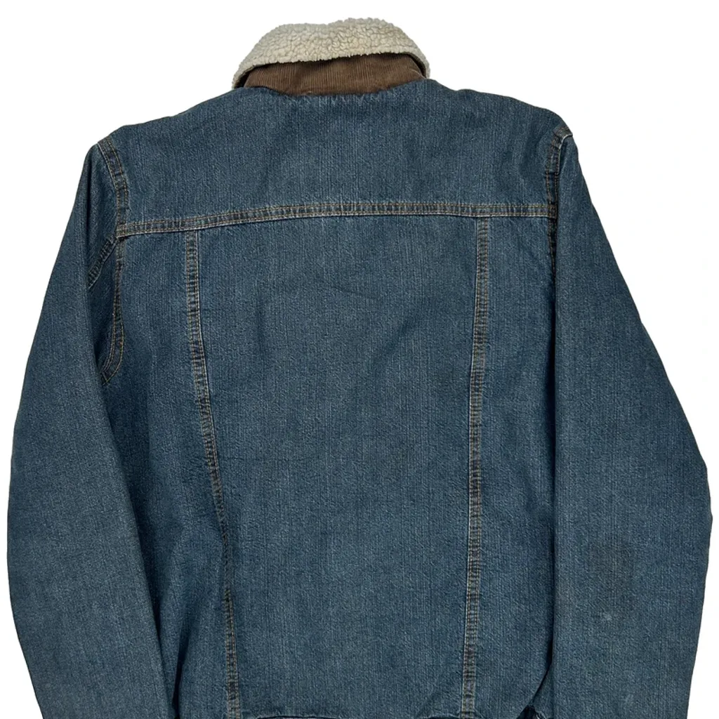 Wrangler Denim Jacket - XL Blue Denim - Image 8
