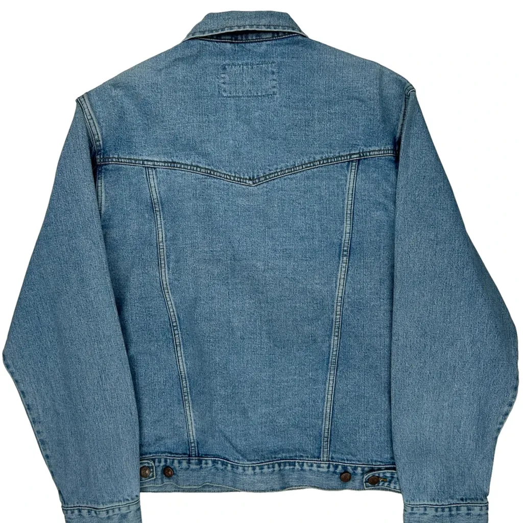 Wrangler Denim Jacket - XL Blue Denim - Image 6