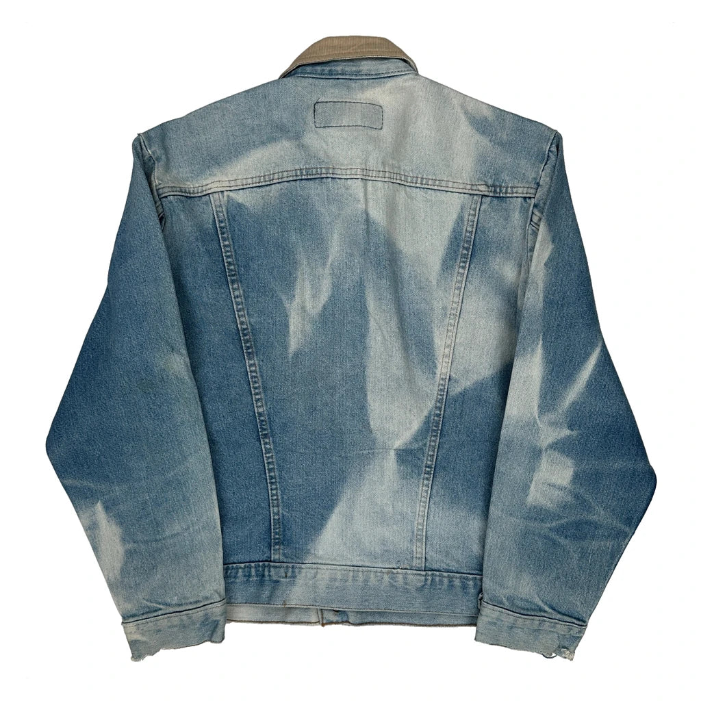 Wrangler Denim Jacket - Large Light Wash Denim - Image 2