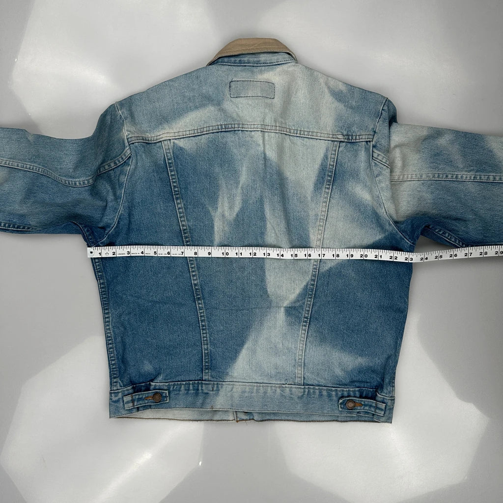 Wrangler Denim Jacket - Large Light Wash Denim - Image 3
