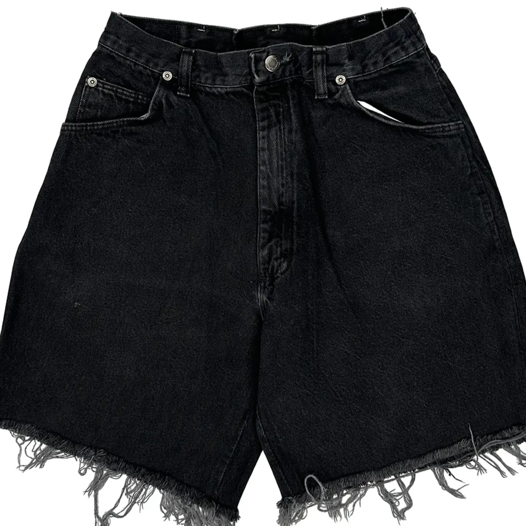 Wrangler Denim Shorts - 27W 9L Black Denim - Image 9