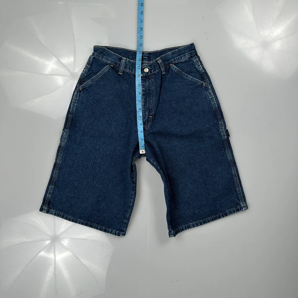 Wrangler Denim Shorts - 26W 11L Blue Denim - Image 4