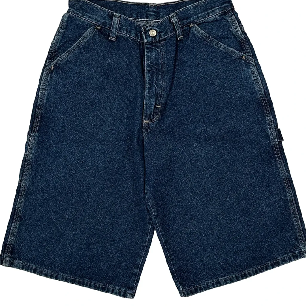 Wrangler Denim Shorts - 26W 11L Blue Denim - Image 9