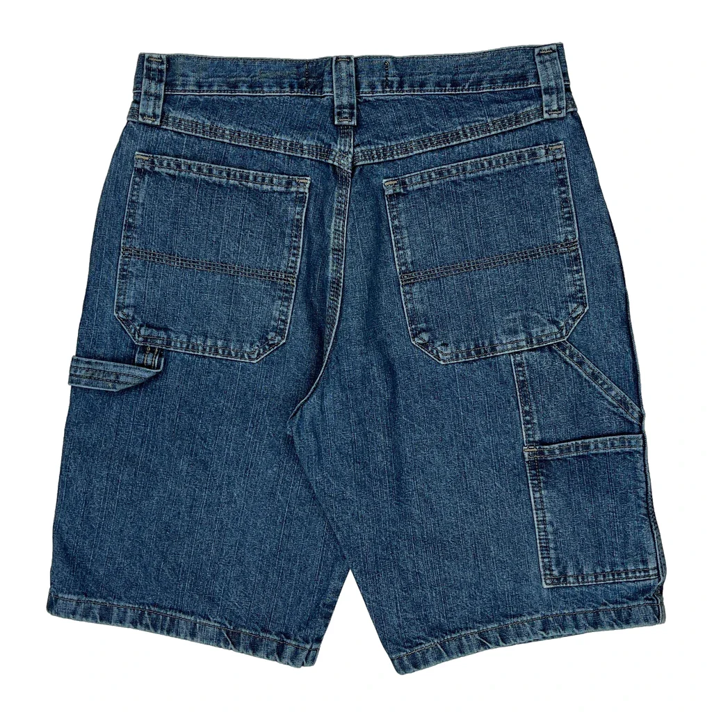 Wrangler Carpenter Denim Shorts - 30W 9L Blue Denim