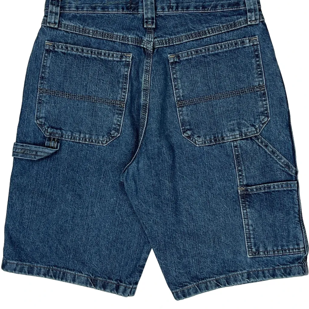 Wrangler Carpenter Denim Shorts - 30W 9L Blue Denim - Image 7