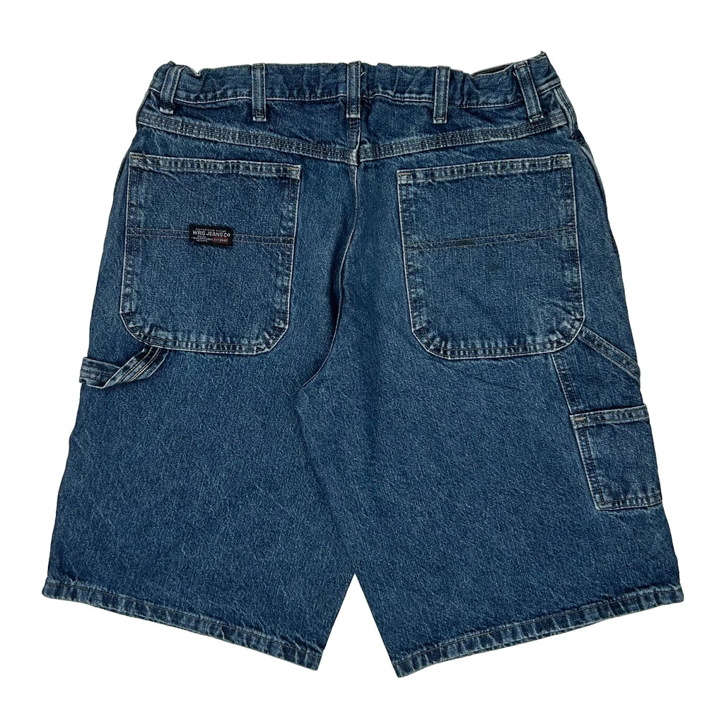 Wrangler Denim Shorts - 30W 11L Blue Denim