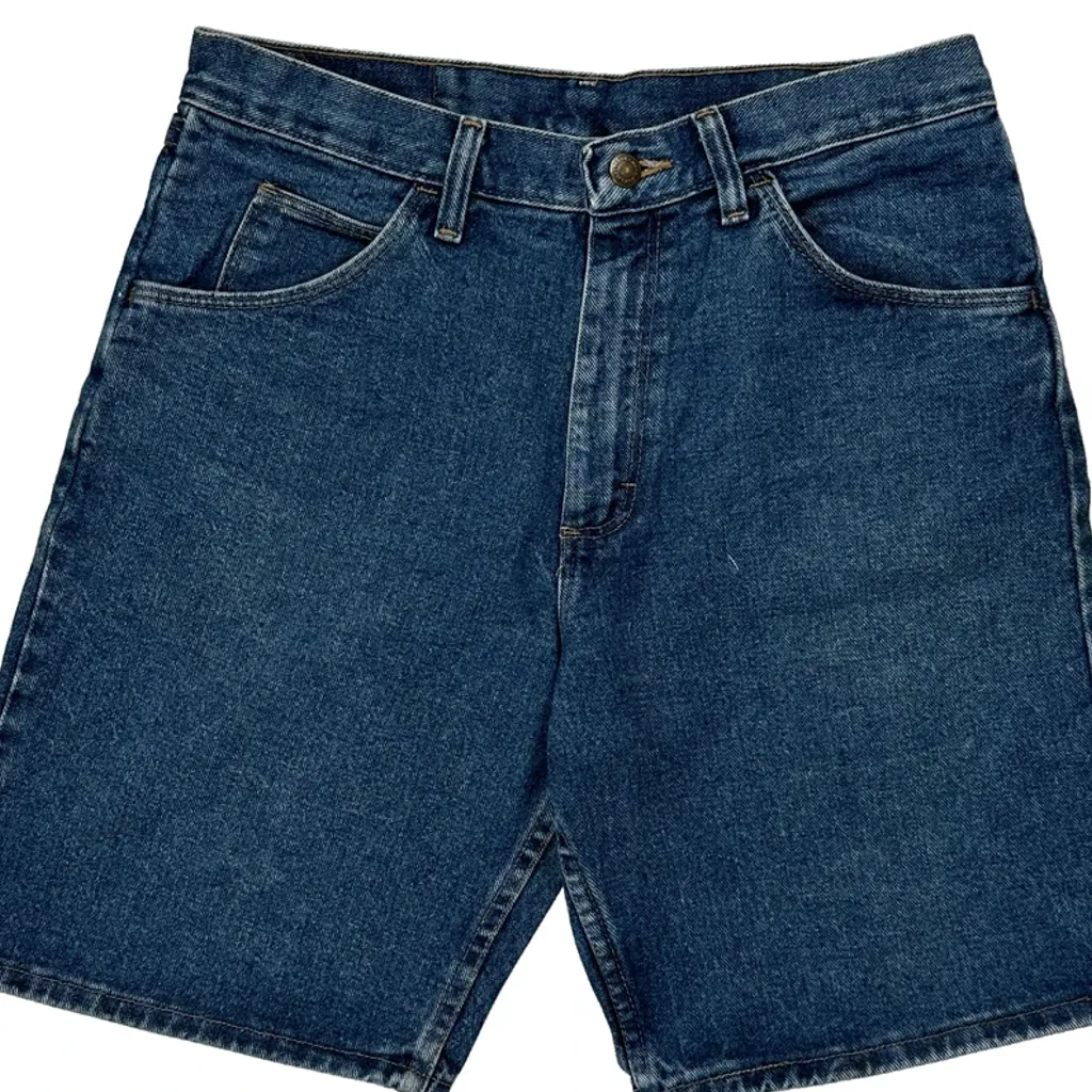 Wrangler Denim Shorts - 30W 9L Blue Cotton - Image 10