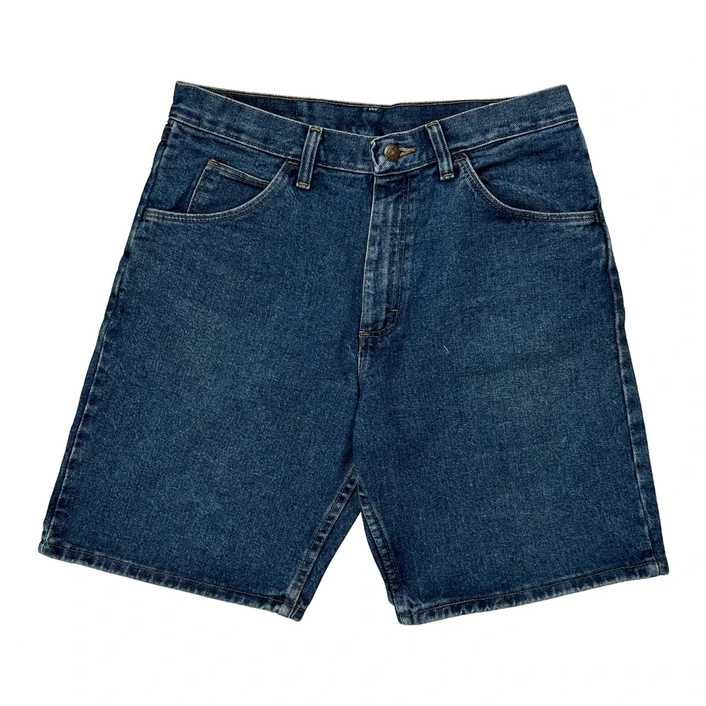 Wrangler Denim Shorts - 30W 9L Blue Cotton - Image 2