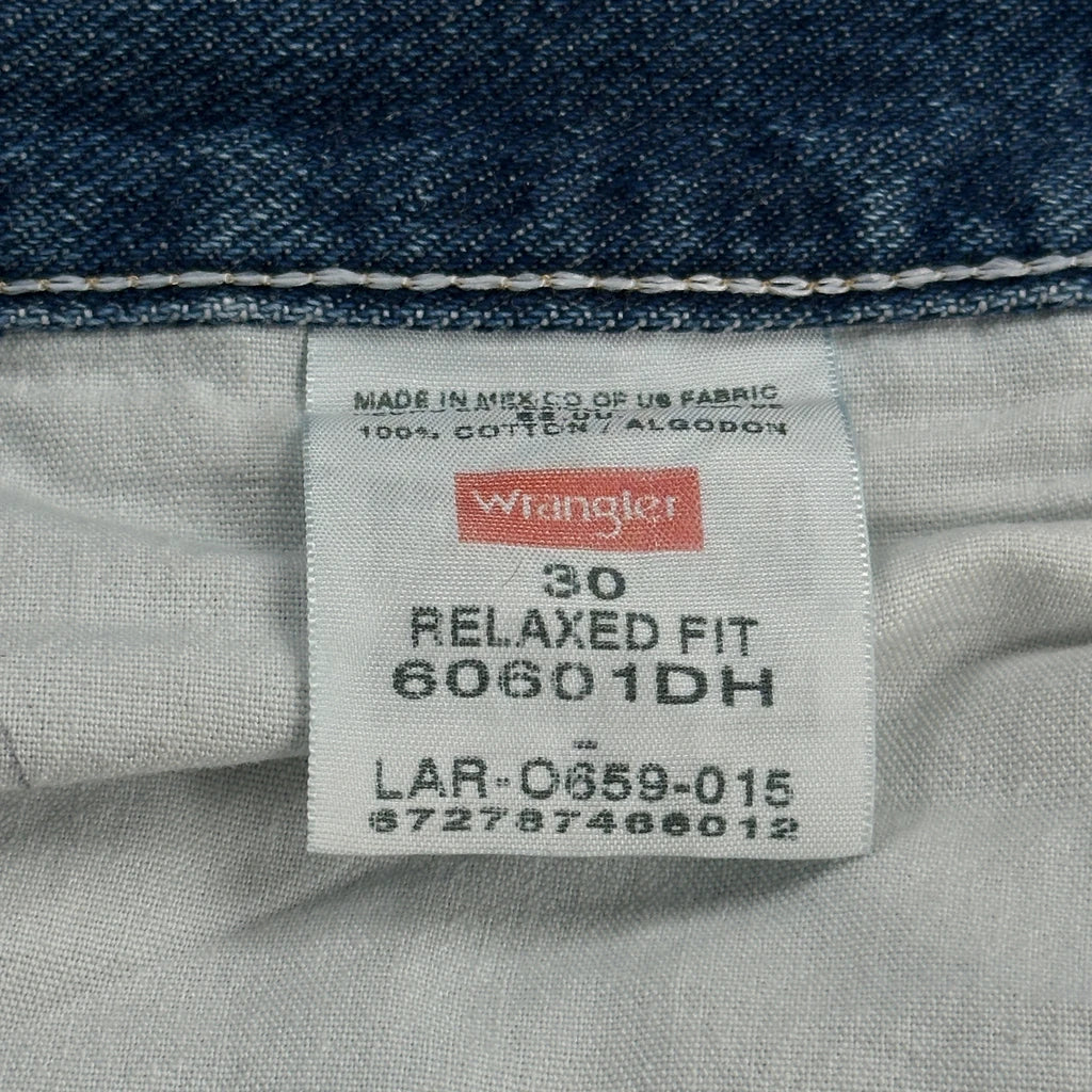 Wrangler Denim Shorts - 30W 9L Blue Cotton - Image 6