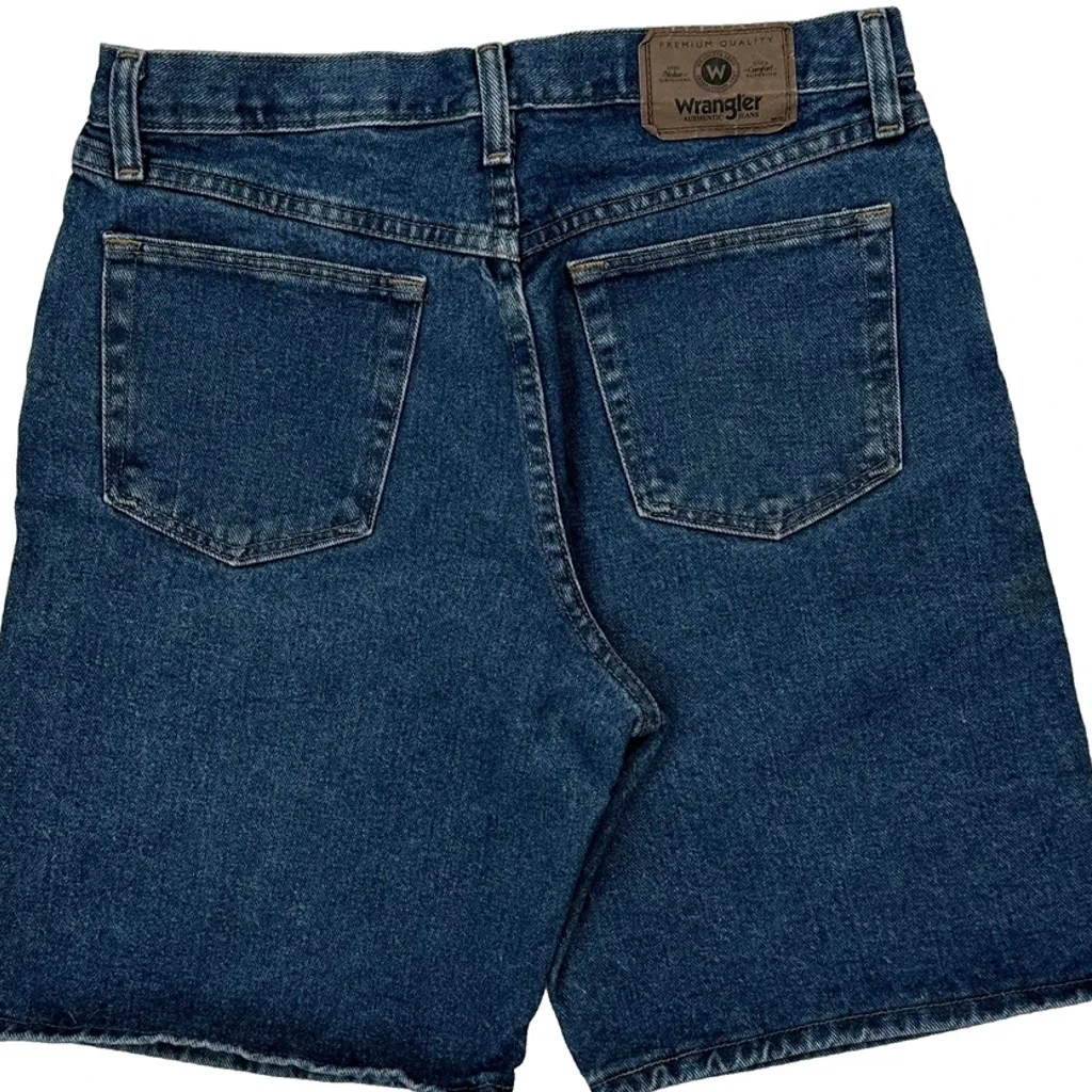 Wrangler Denim Shorts - 30W 9L Blue Cotton - Image 7