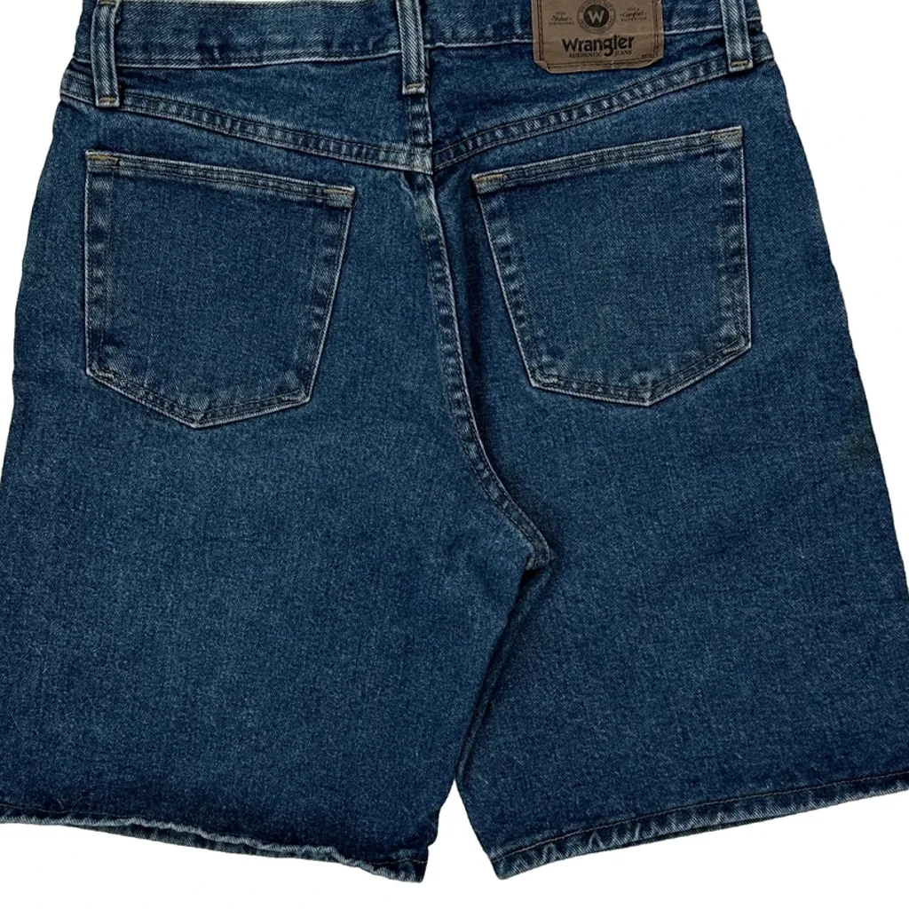 Wrangler Denim Shorts - 30W 9L Blue Cotton - Image 8