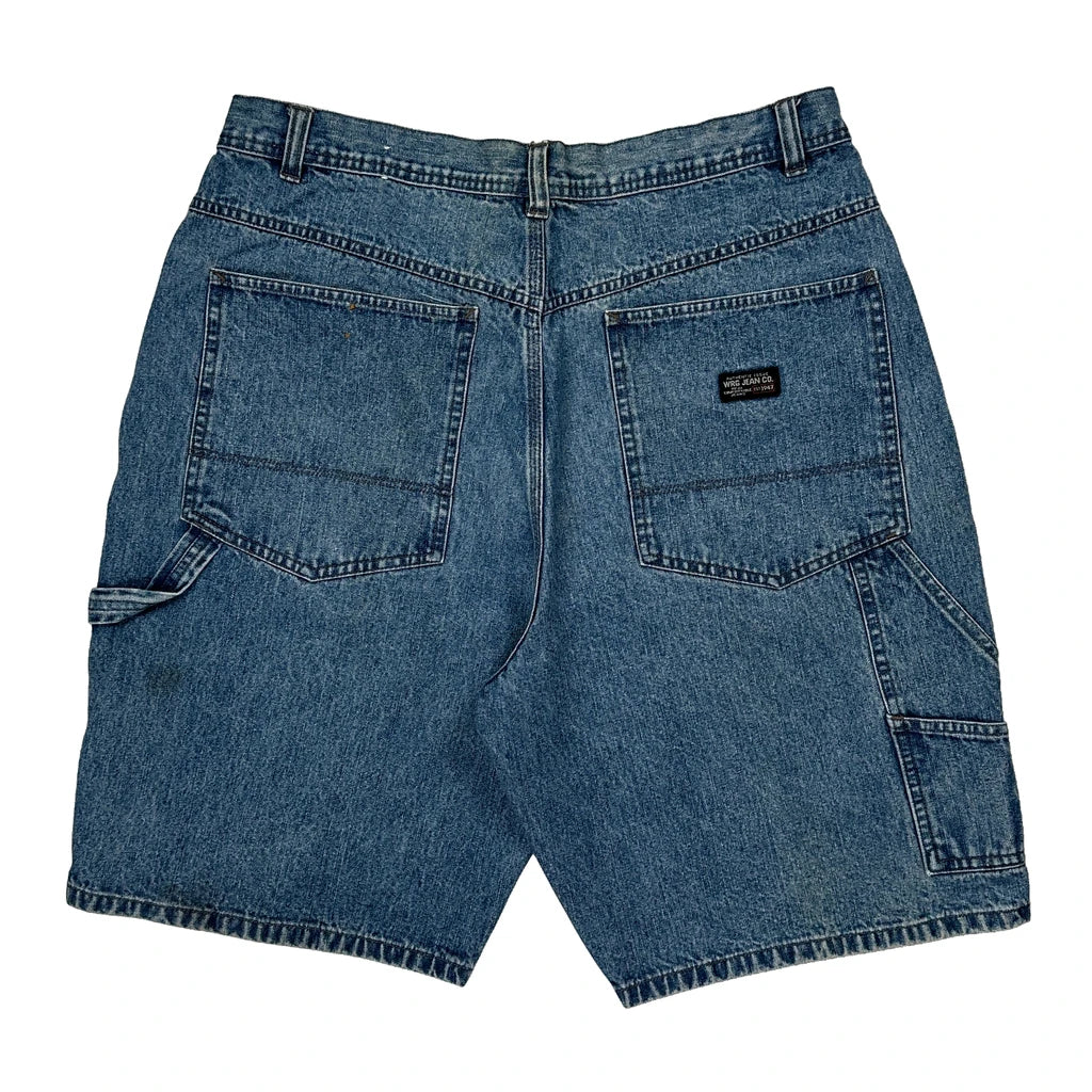 Wrangler Denim Shorts - 32W 10L Blue Denim