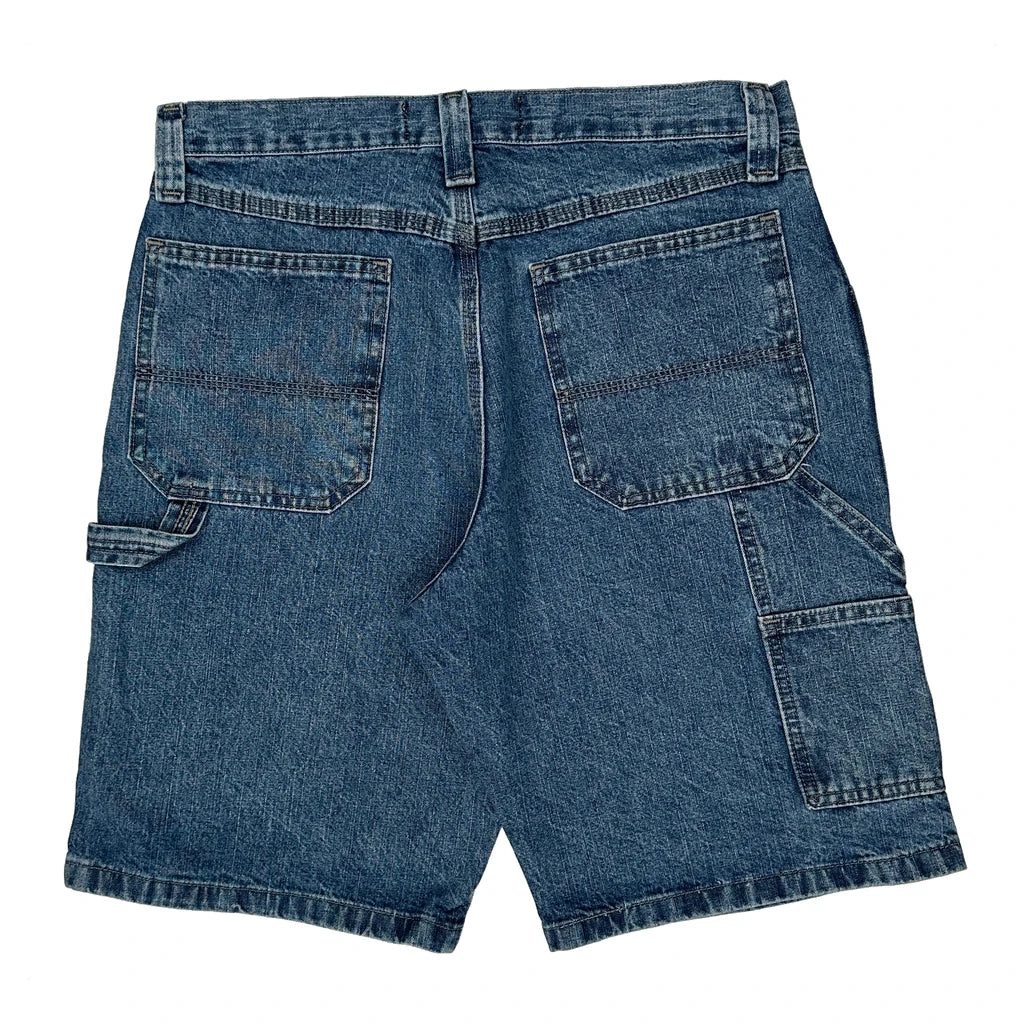 Wrangler Denim Shorts - 32W 11L Blue Denim