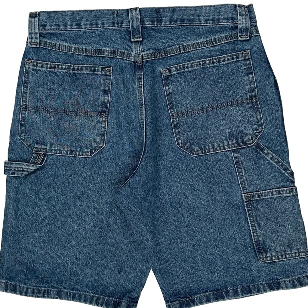 Wrangler Denim Shorts - 32W 11L Blue Denim - Image 8
