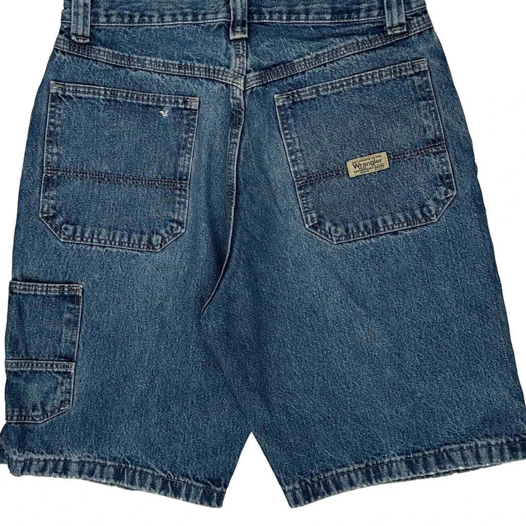Wrangler Denim Shorts - 32W 10L Blue Denim - Image 6