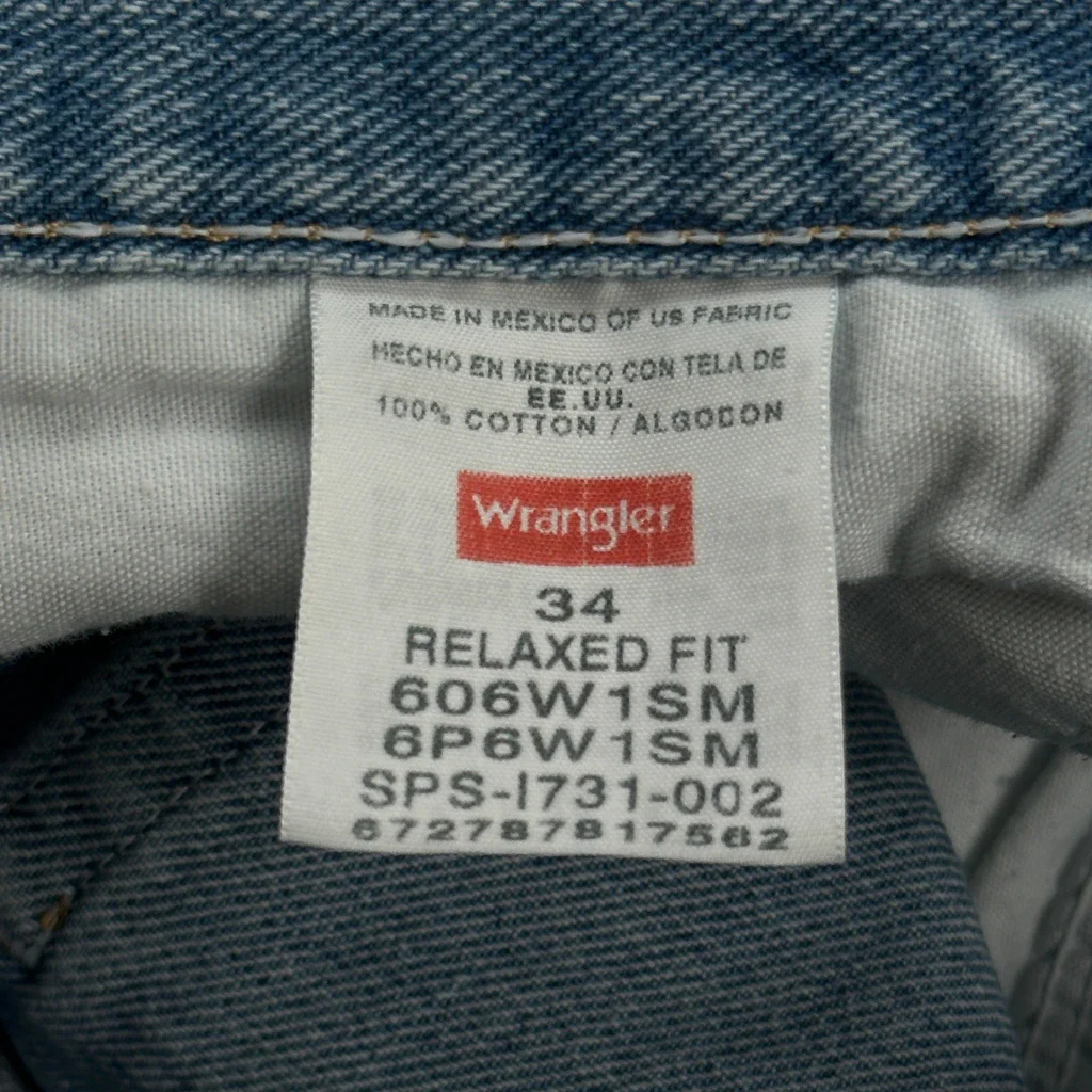 Wrangler Denim Shorts - 32W 9L Blue Cotton - Image 6