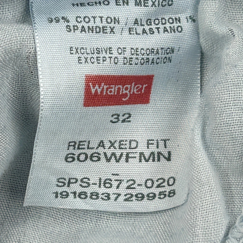 Wrangler Denim Shorts - 33W 9L Blue Cotton - Image 6