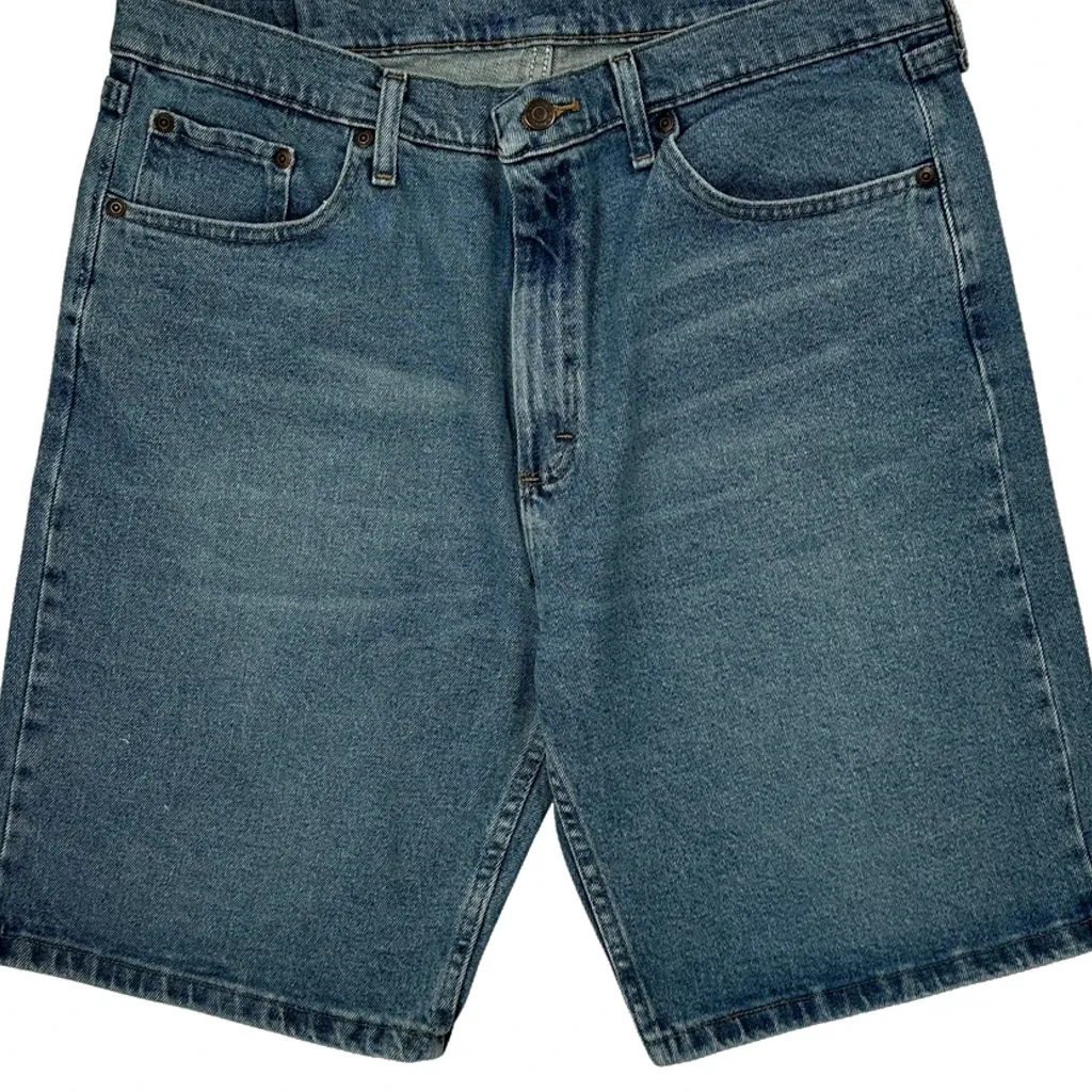 Wrangler Denim Shorts - 33W 9L Blue Denim - Image 9