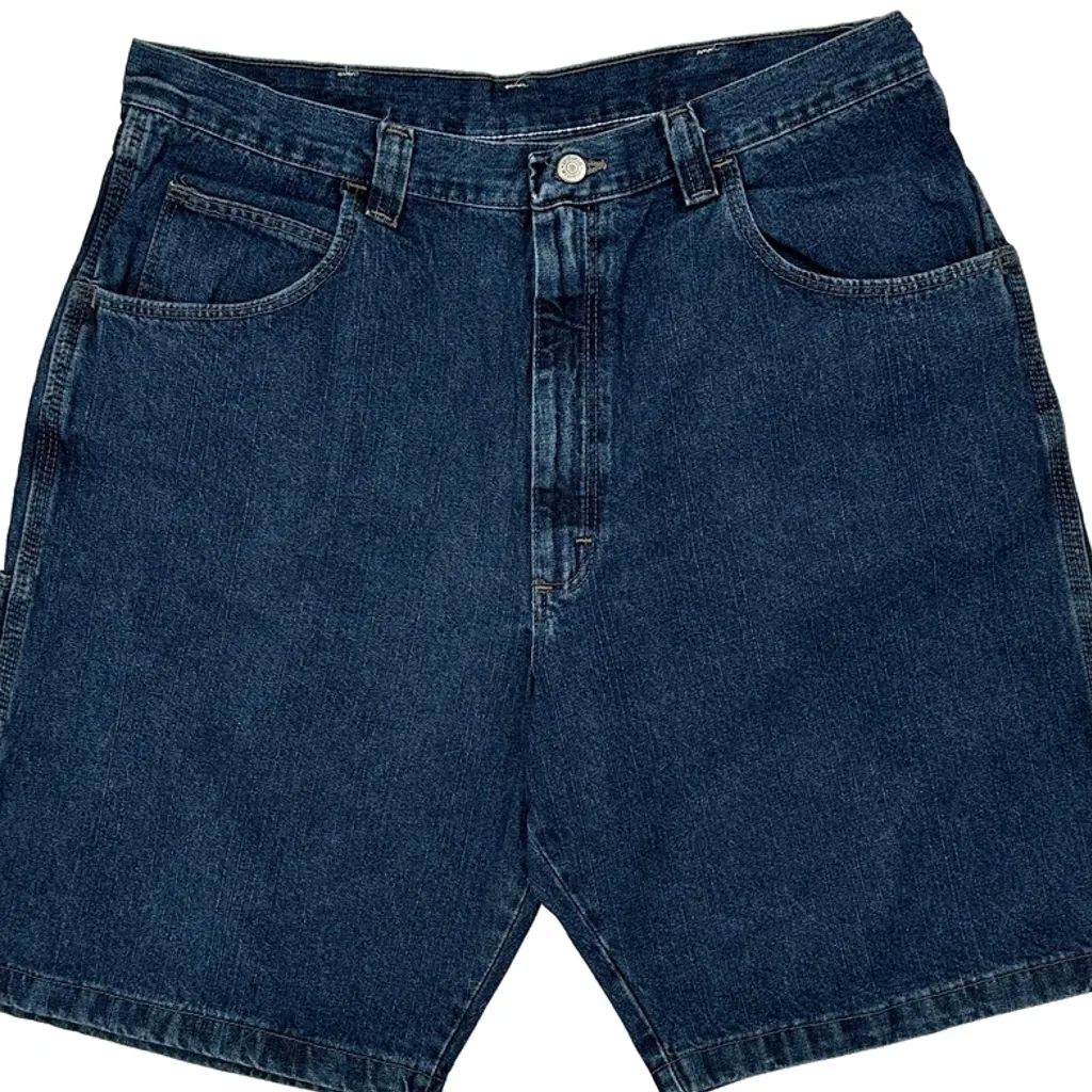 Wrangler Denim Shorts - 34W 9L Blue Cotton - Image 10