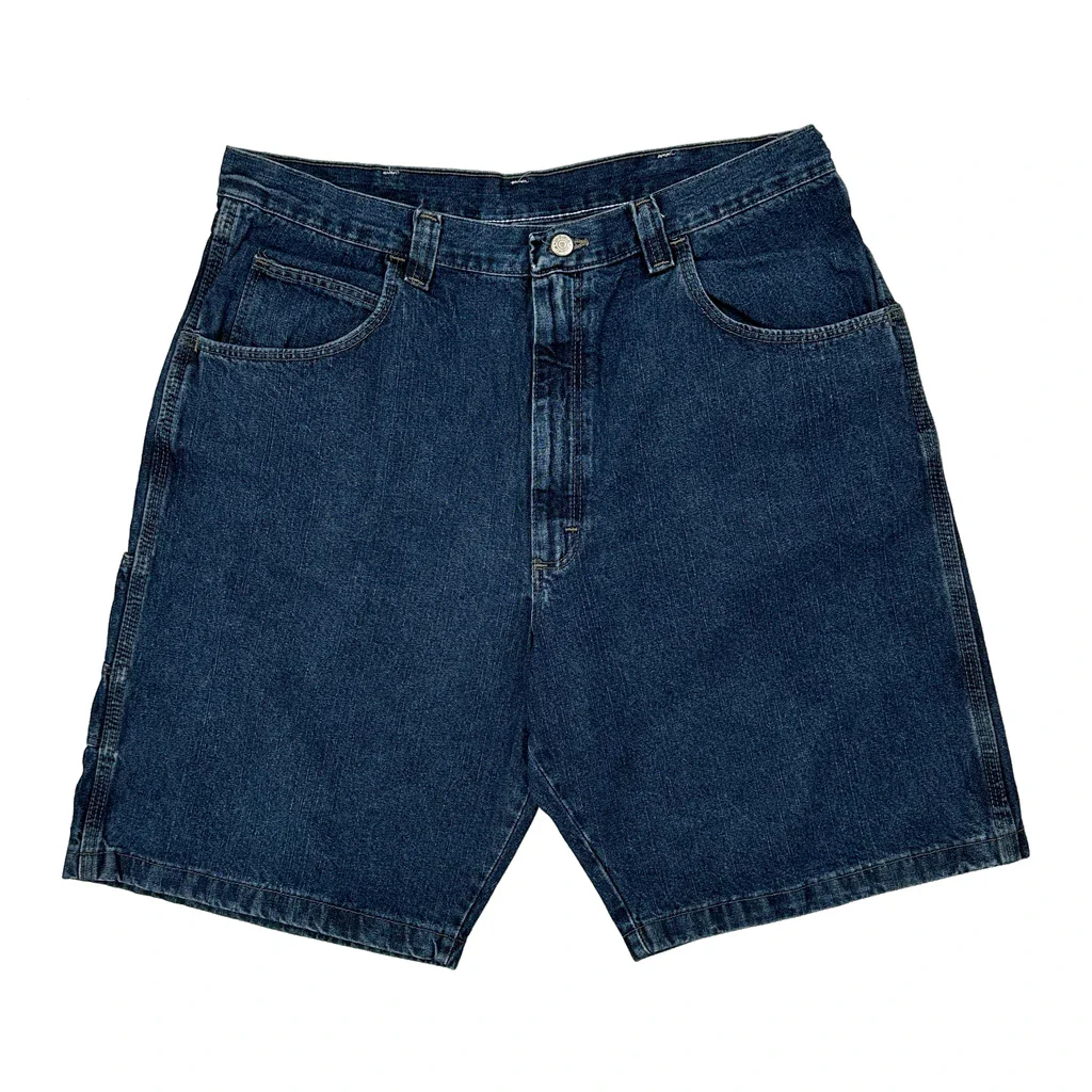 Wrangler Denim Shorts - 34W 9L Blue Cotton - Image 2