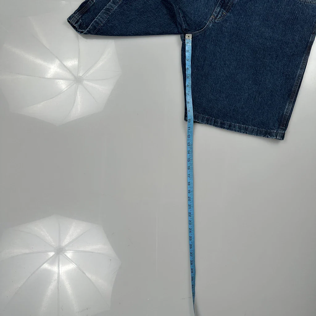 Wrangler Denim Shorts - 34W 9L Blue Cotton - Image 5