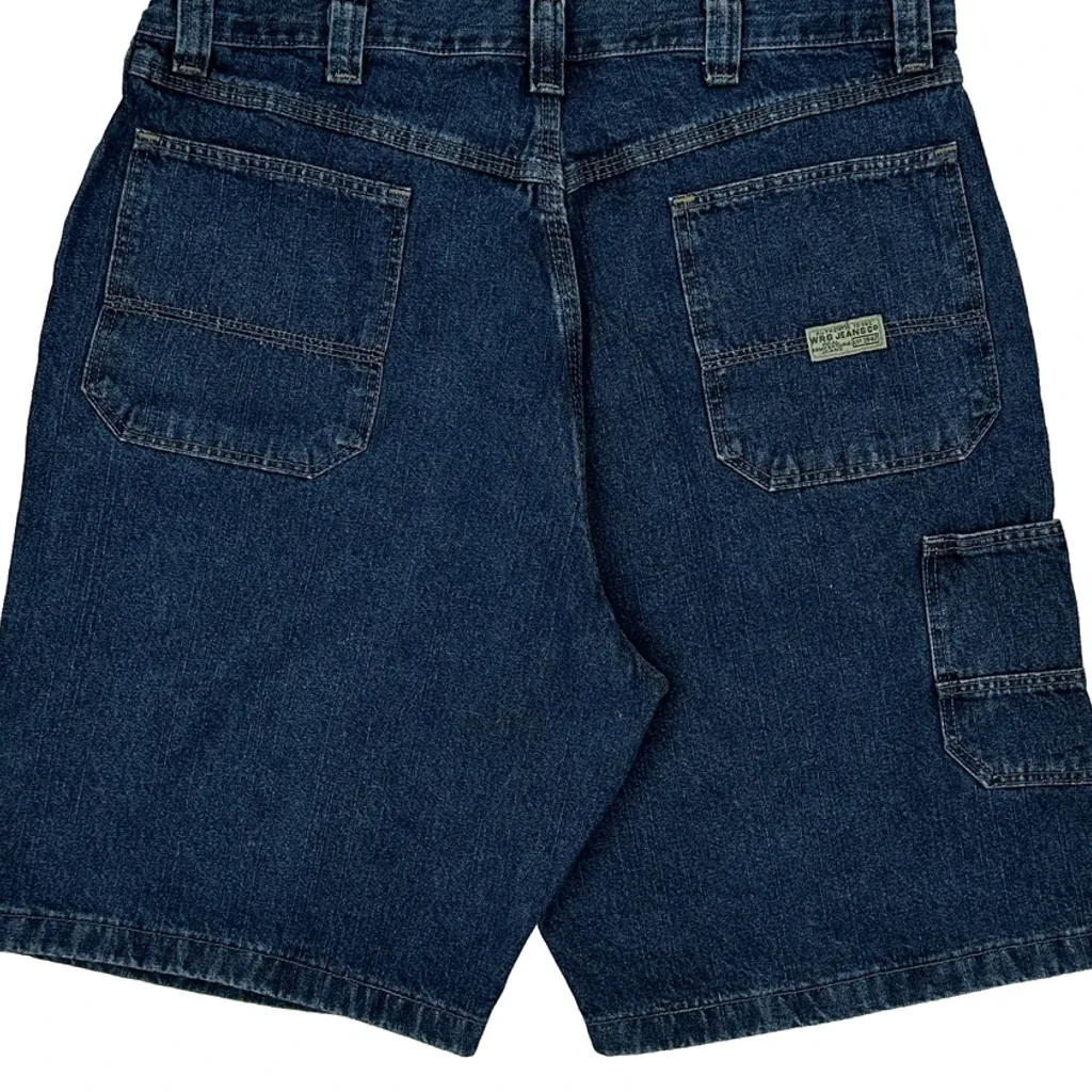 Wrangler Denim Shorts - 34W 9L Blue Cotton - Image 7