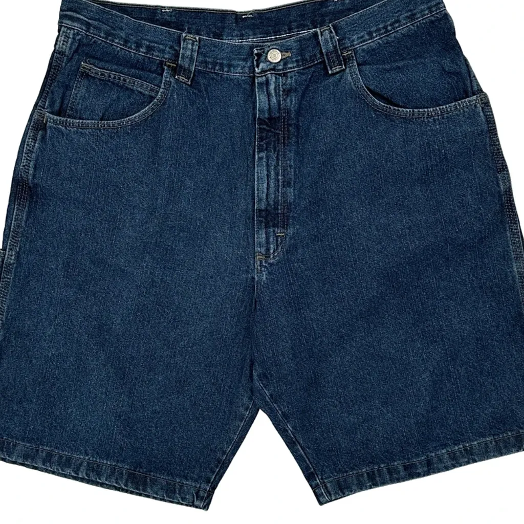 Wrangler Denim Shorts - 34W 9L Blue Cotton - Image 9