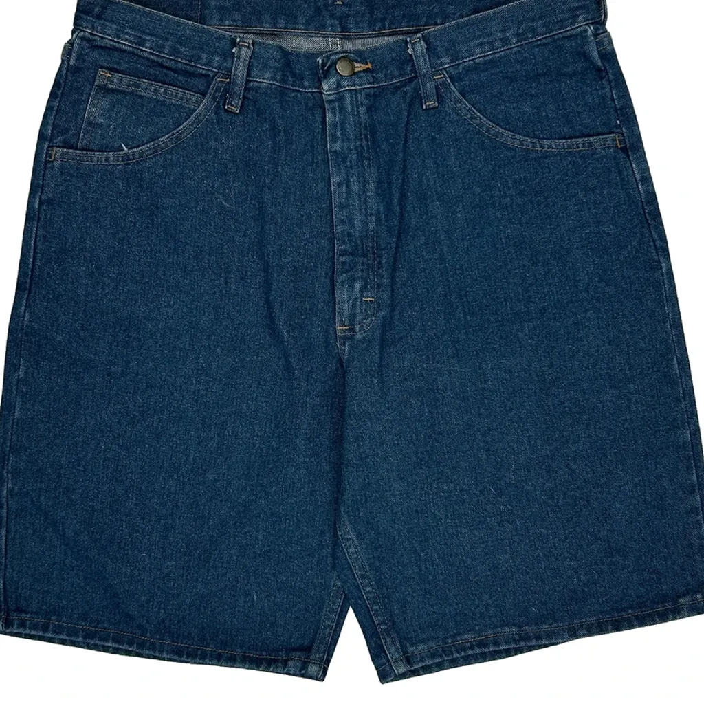Wrangler Denim Shorts - 35W 10L Blue Cotton - Image 10