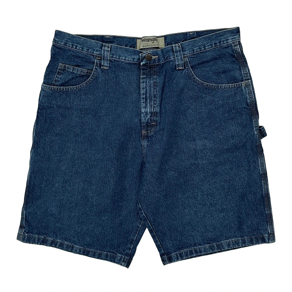 Wrangler Denim Shorts - 36W 8L Blue Cotton - Image 2