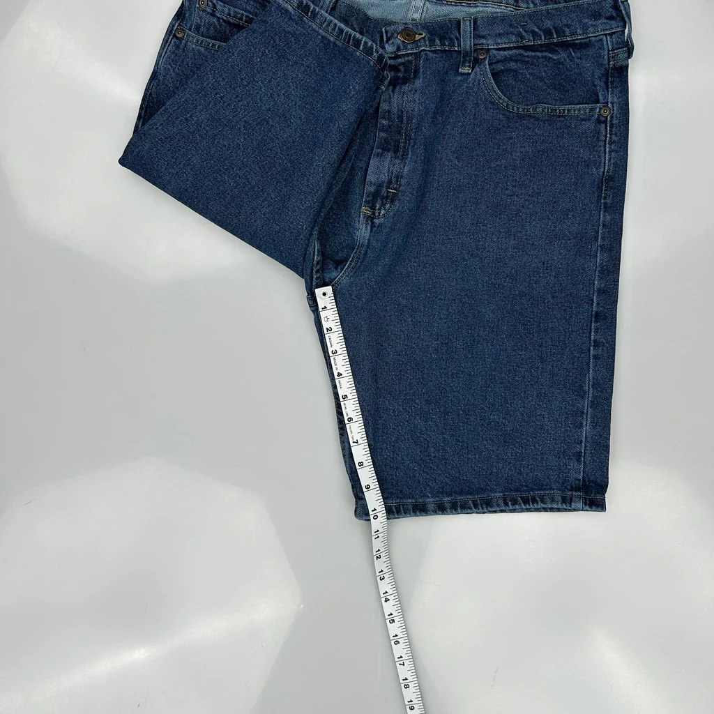 Wrangler Denim Shorts - 36W 9L Blue Denim - Image 5