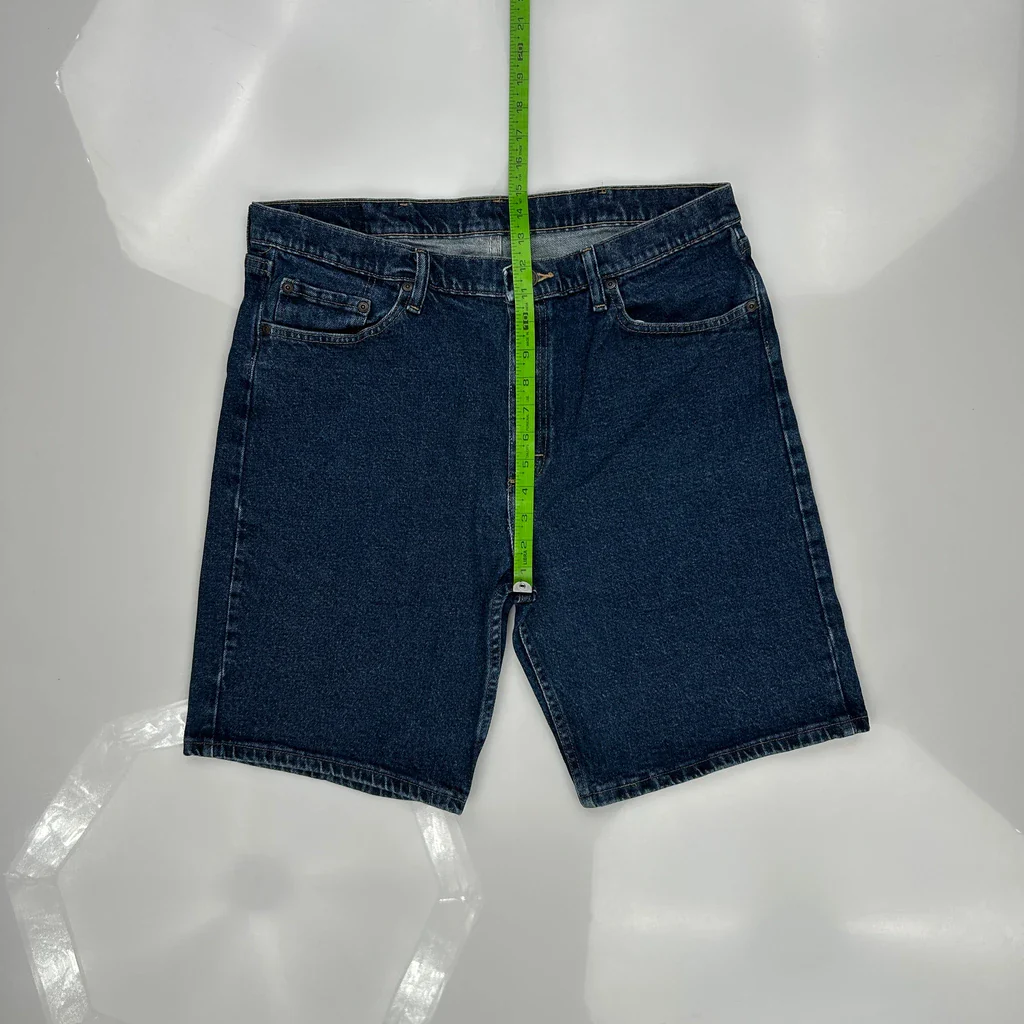 Wrangler Denim Shorts - 36W 9L Blue Cotton - Image 4