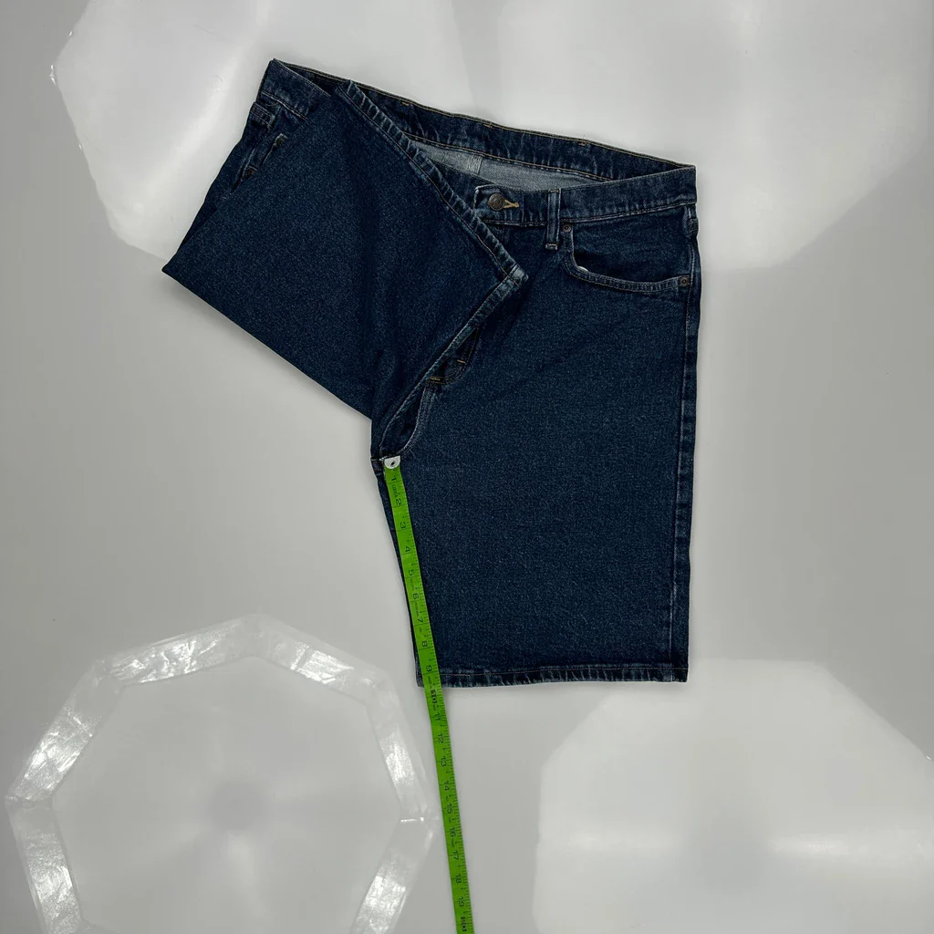 Wrangler Denim Shorts - 36W 9L Blue Cotton - Image 5