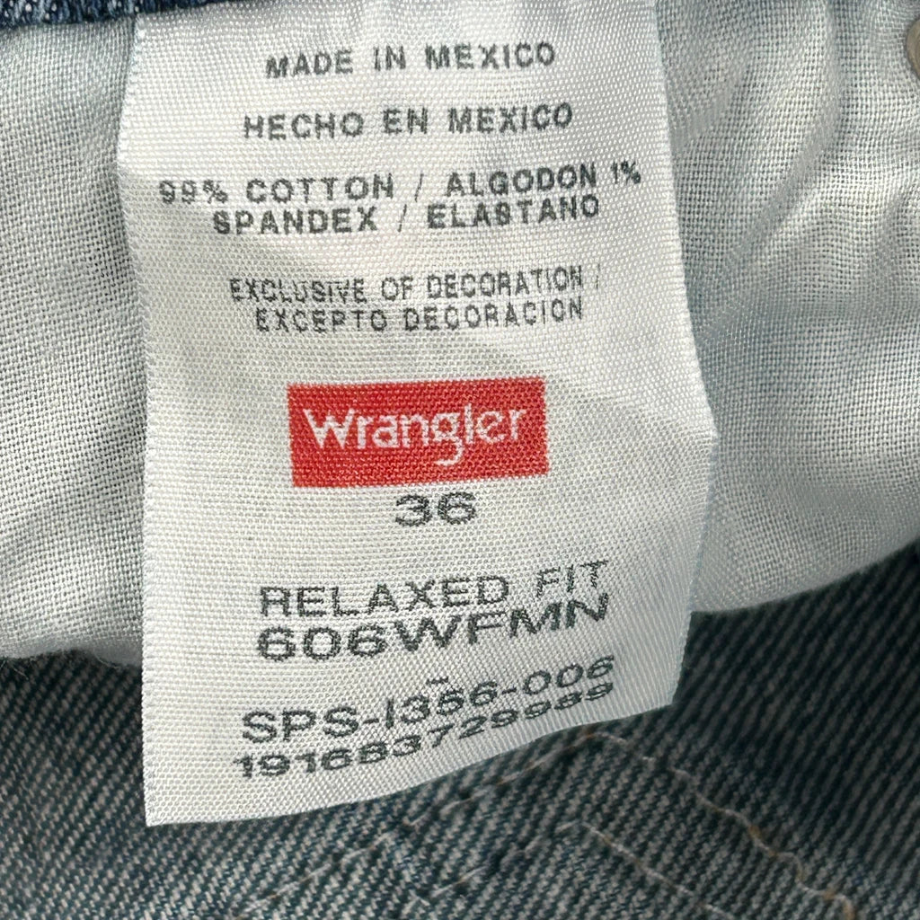 Wrangler Denim Shorts - 36W 9L Blue Cotton - Image 6