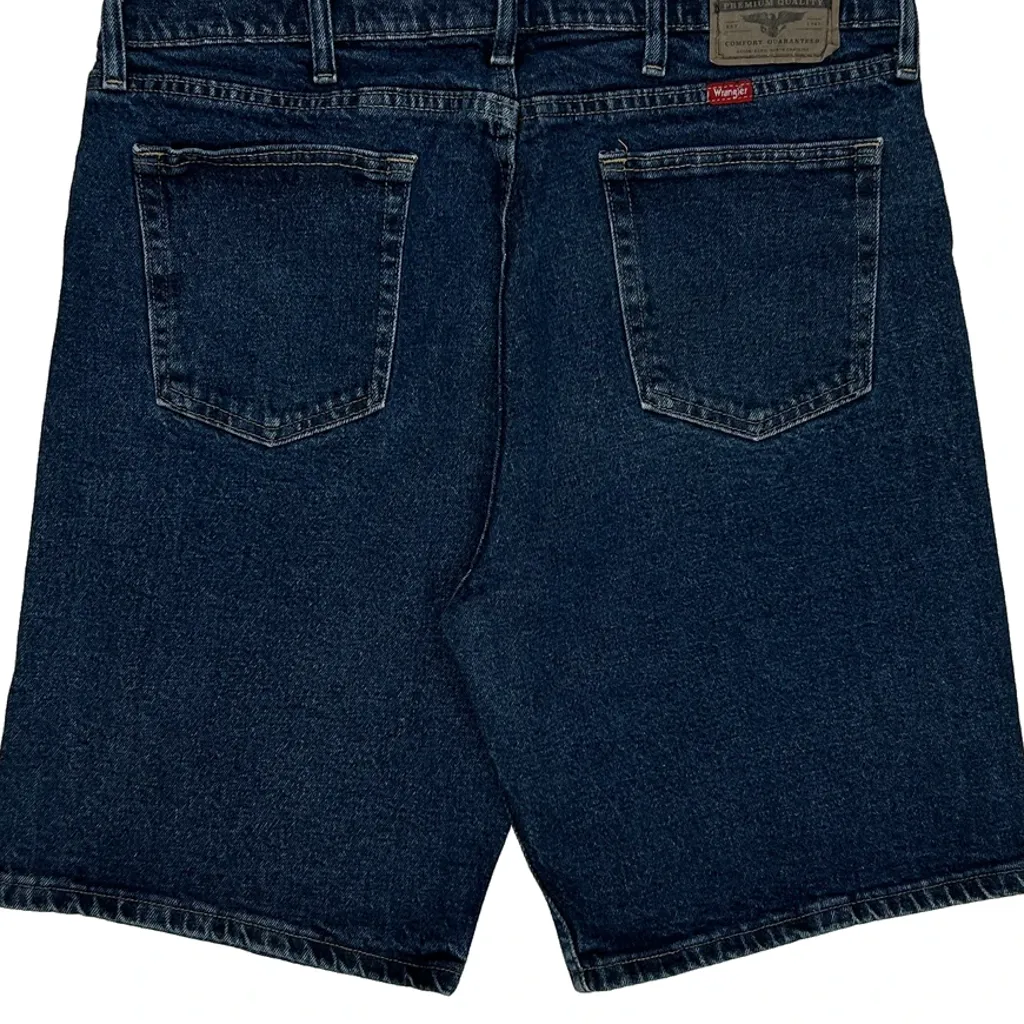 Wrangler Denim Shorts - 36W 9L Blue Cotton - Image 8