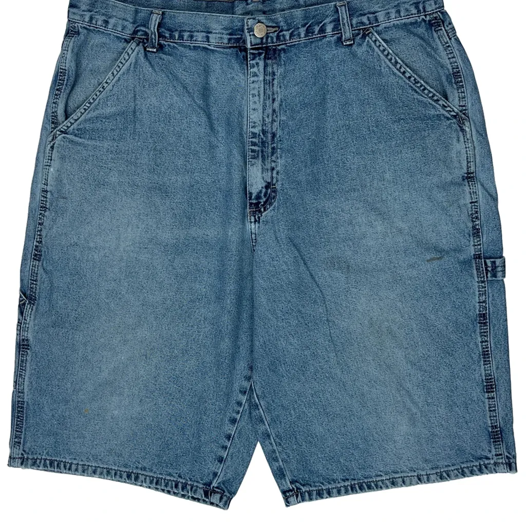 Wrangler Denim Shorts - 36W 10L Blue Denim - Image 8